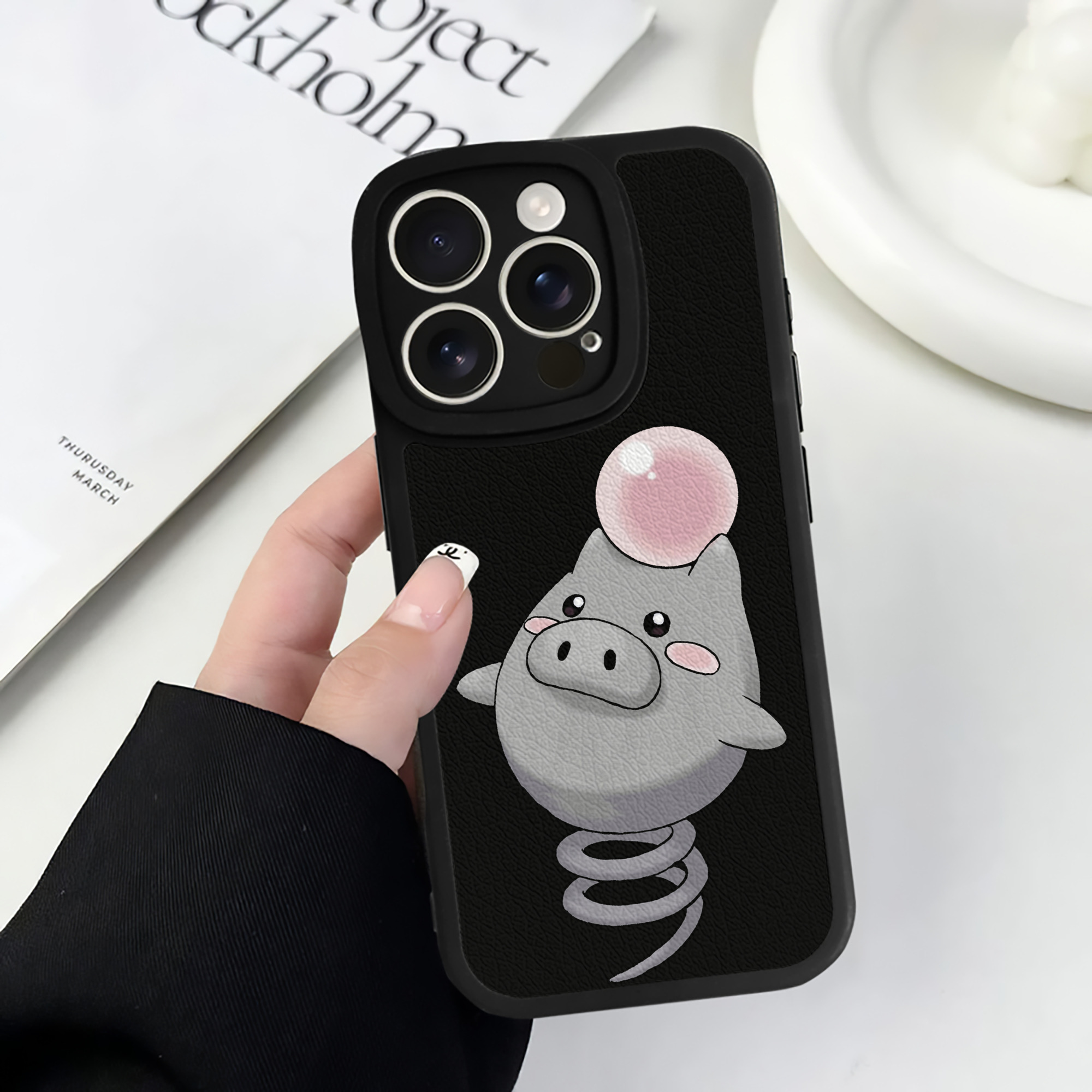 （画像用） ポケットモンスター Pokémon 【iPhone 16シリーズ対応】シリコンスマホケース（レザー調） 材質：シリコン